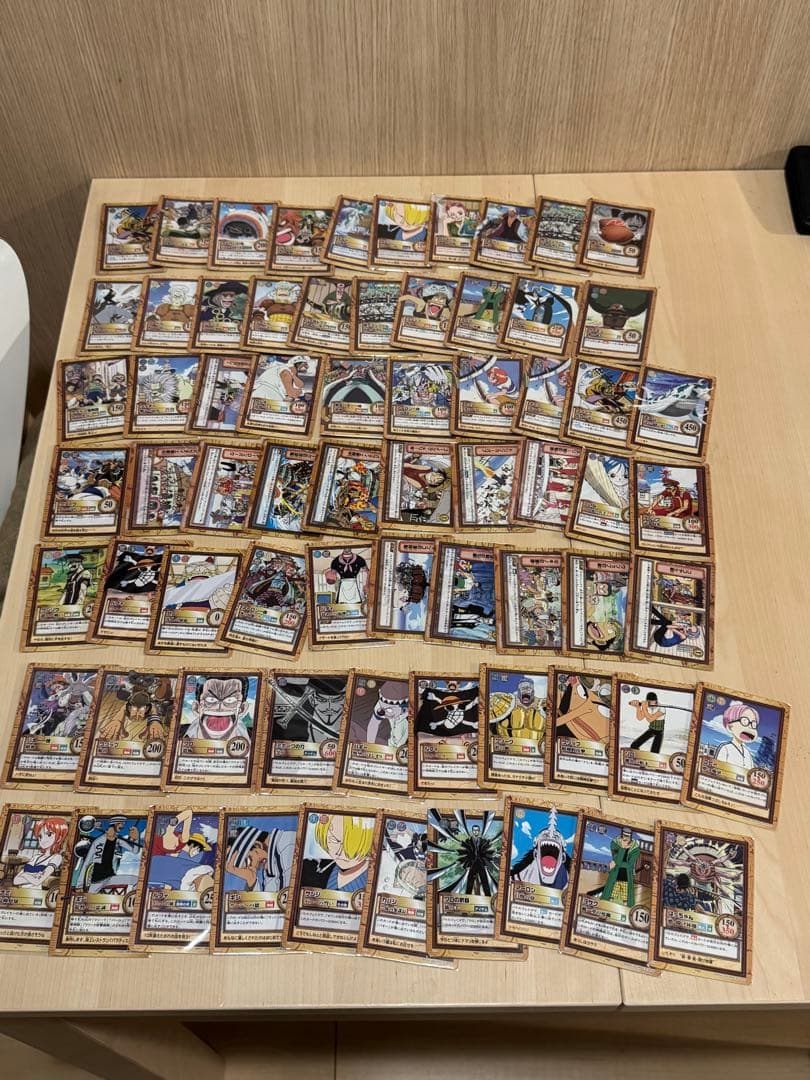 【引退品】旧ワンピースカード　ノーマル172枚　レア12枚