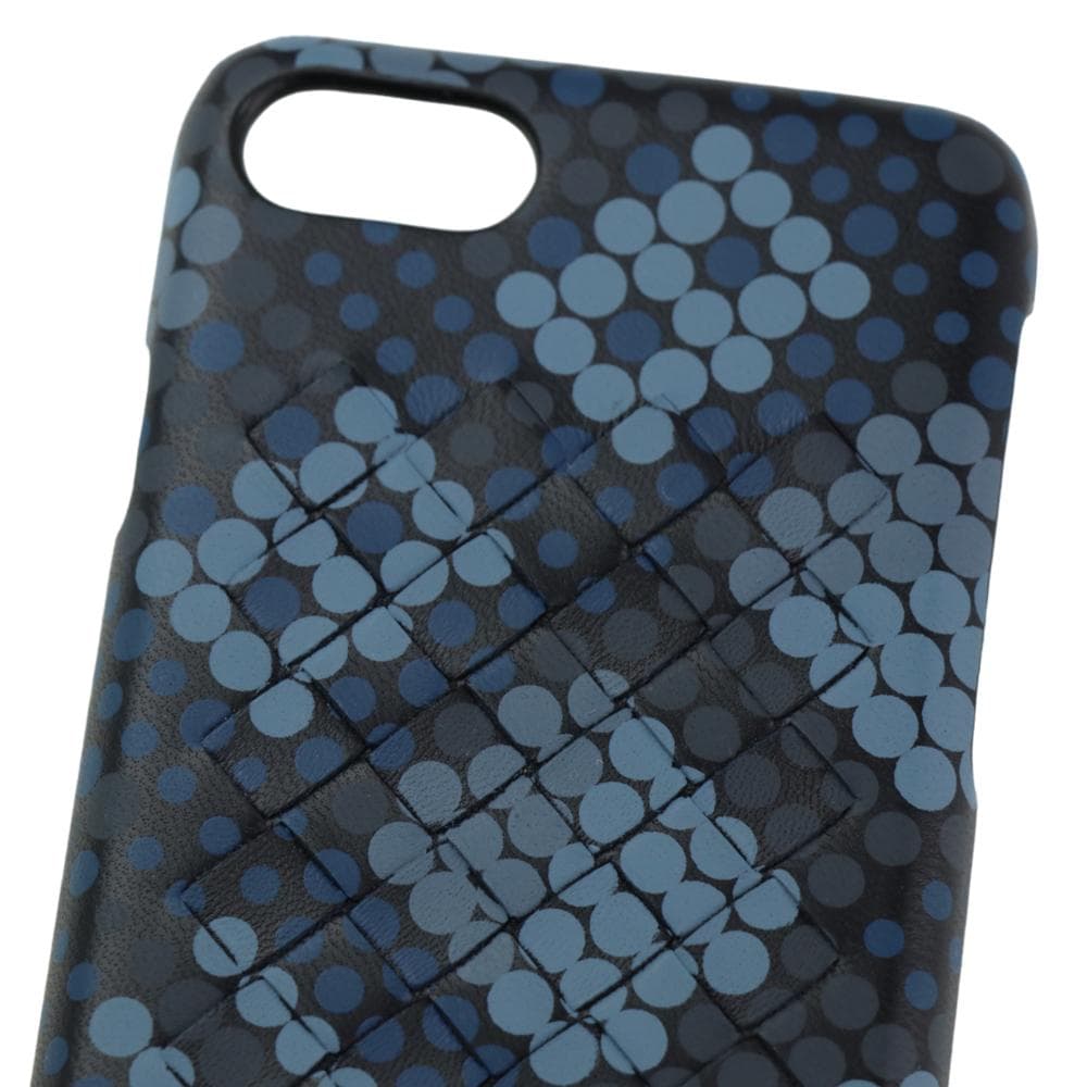 【ボッテガヴェネタ】イントレチャートiPhone7/8/SEケース ブルードット
