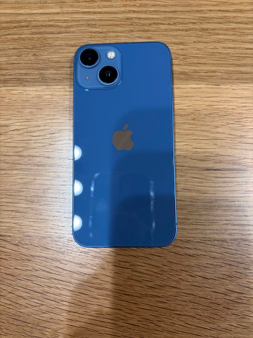 iPhone 13 mini 256GB ブルー　箱あり 付属品あり