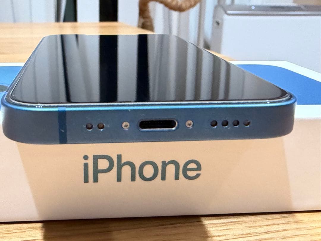 iPhone 13 mini 256GB ブルー　箱あり 付属品あり