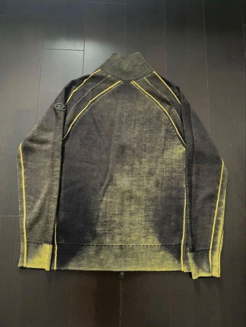 今週限定価格 DIESEL 23AW K-IRINI ウール ドライバーズニット