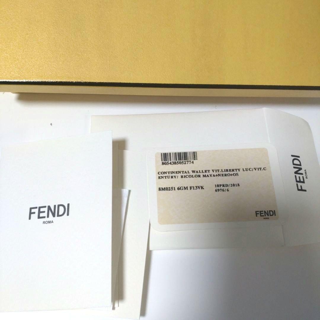 FENDI　バイザウェイ　長財布