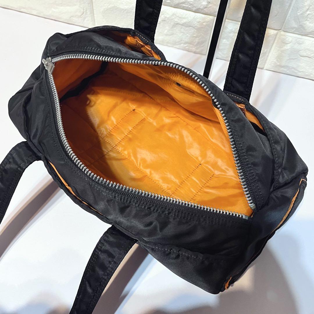 【希少 未使用級】PORTER タンカー ダッフルバッグ L ミニボストン 黒