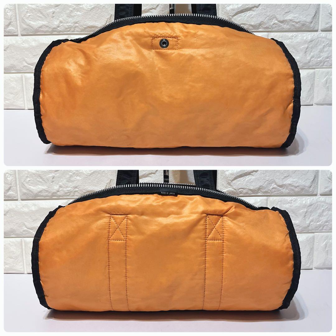 【希少 未使用級】PORTER タンカー ダッフルバッグ L ミニボストン 黒