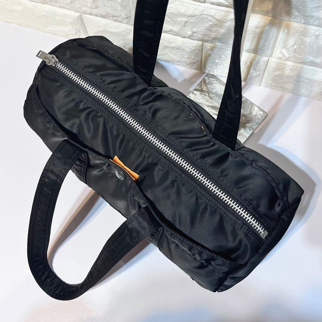 【希少 未使用級】PORTER タンカー ダッフルバッグ L ミニボストン 黒