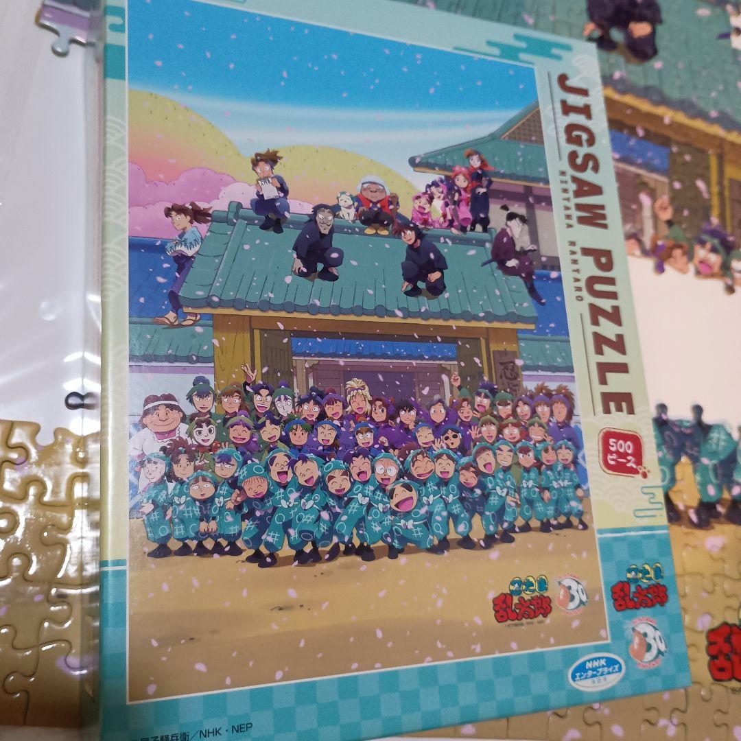 忍たま乱太郎　30周年　パズル　桜満開!新学期の段　　500ピース