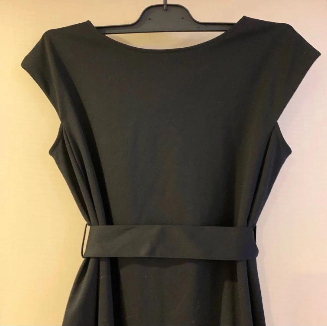 BURBERRY 2wayノースリーブワンピースウエストマークBLUELABEL