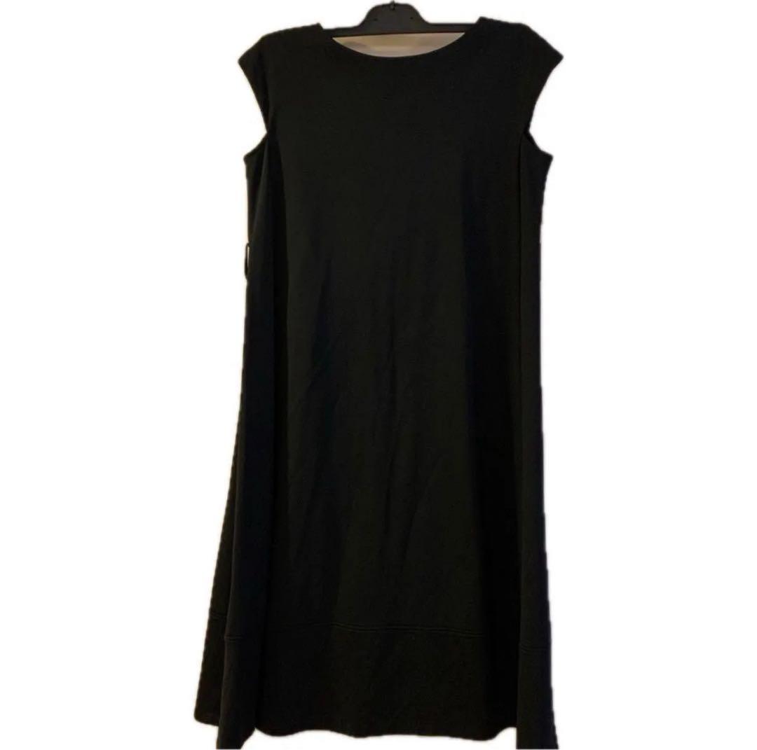 BURBERRY 2wayノースリーブワンピースウエストマークBLUELABEL