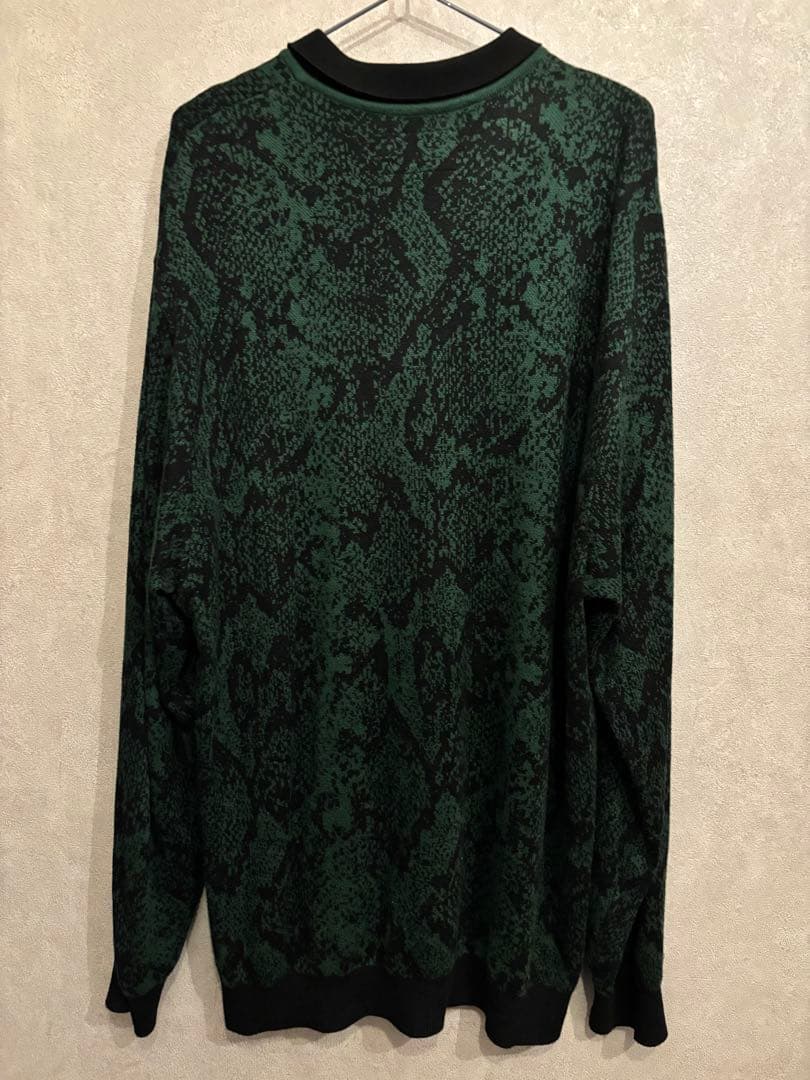 wackomariaワコマリア ニット 長袖ポロシャツ