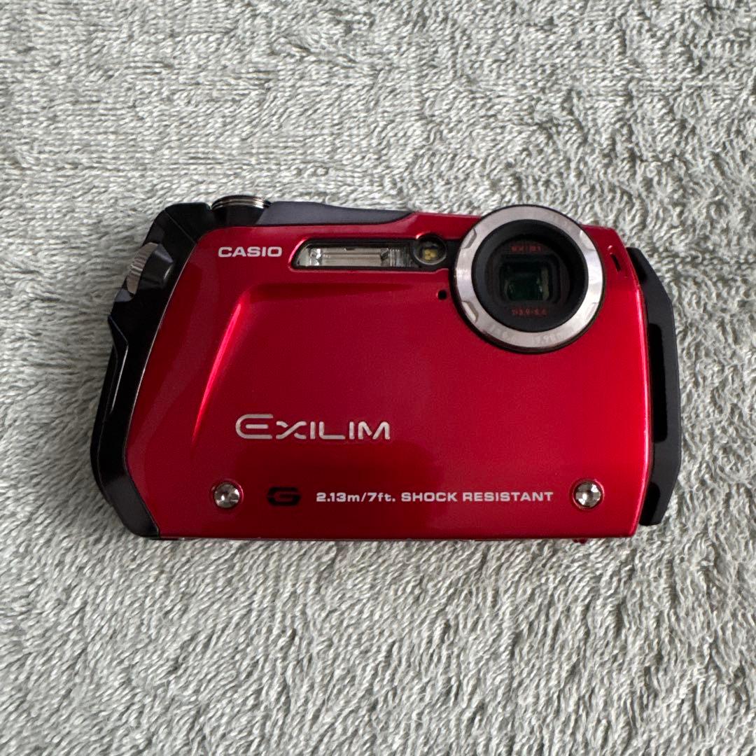 CASIO EXILIM G レッド デジタルカメラ