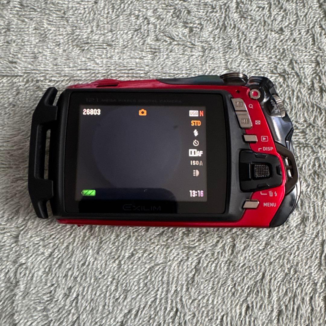 CASIO EXILIM G レッド デジタルカメラ