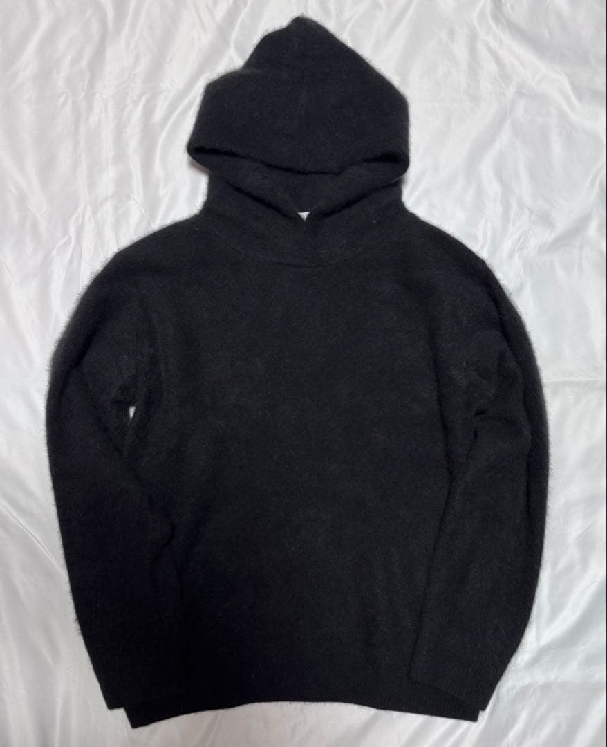 レンコントラント Rencontrant フォックスウールプルオーバーパーカー