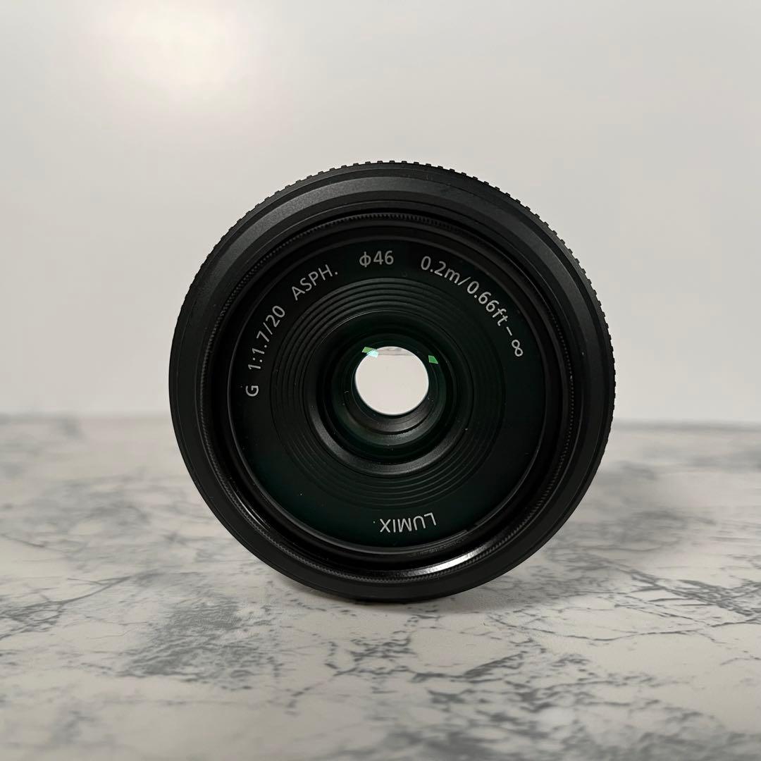 【美品】Panasonic LUMIX G 20mm F1.7 ASPH 単焦点