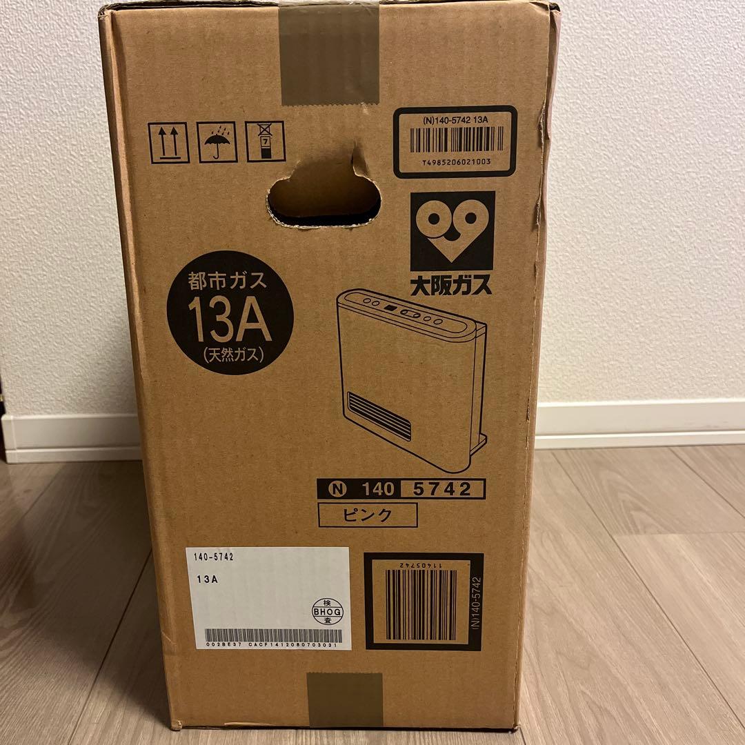 【新品未使用】１３A 大阪ガス ガスファンヒーター N140-5742