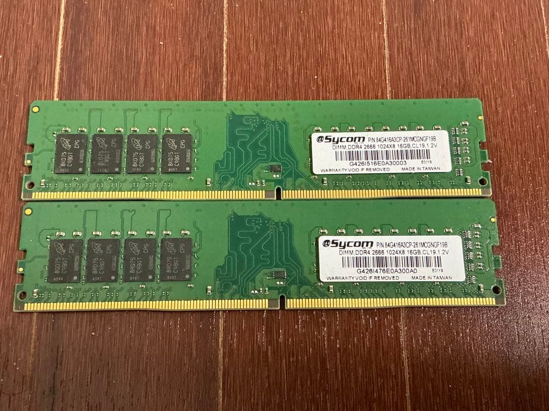 PC4-2133P★16GB×2枚★ 合計32GB