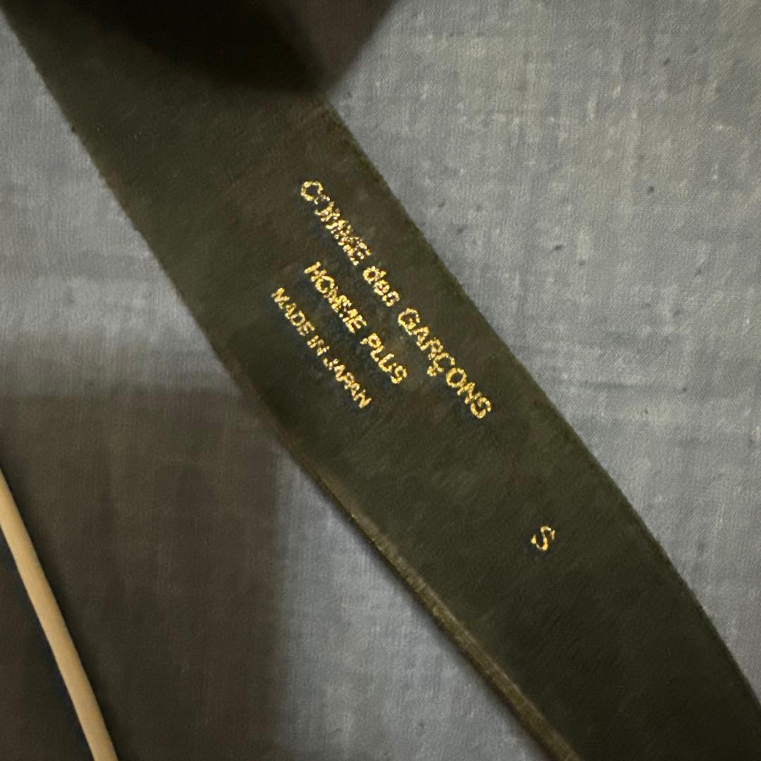 Comme des Garçons HOMME PLUS レザーベルトチェーン付