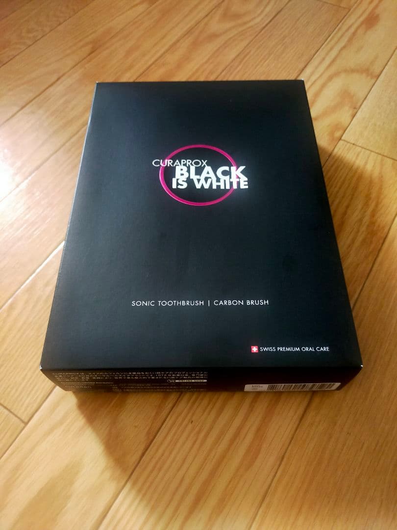 【☆状態良好☆】CURAPROX BLACK IS WHITE 　電動歯ブラシ