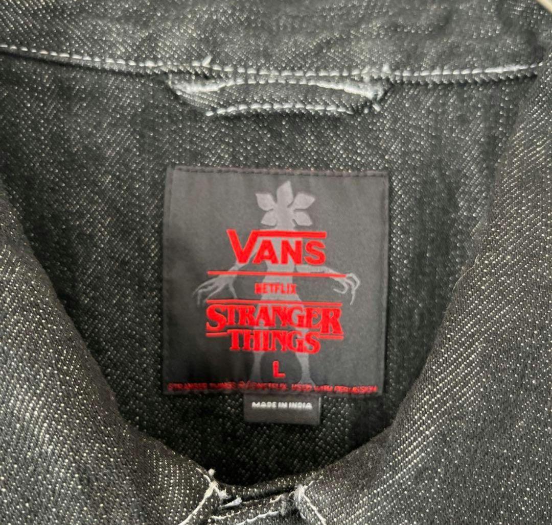 ●VANS ストレンジャーシングスHellfire Club デニムジャケット