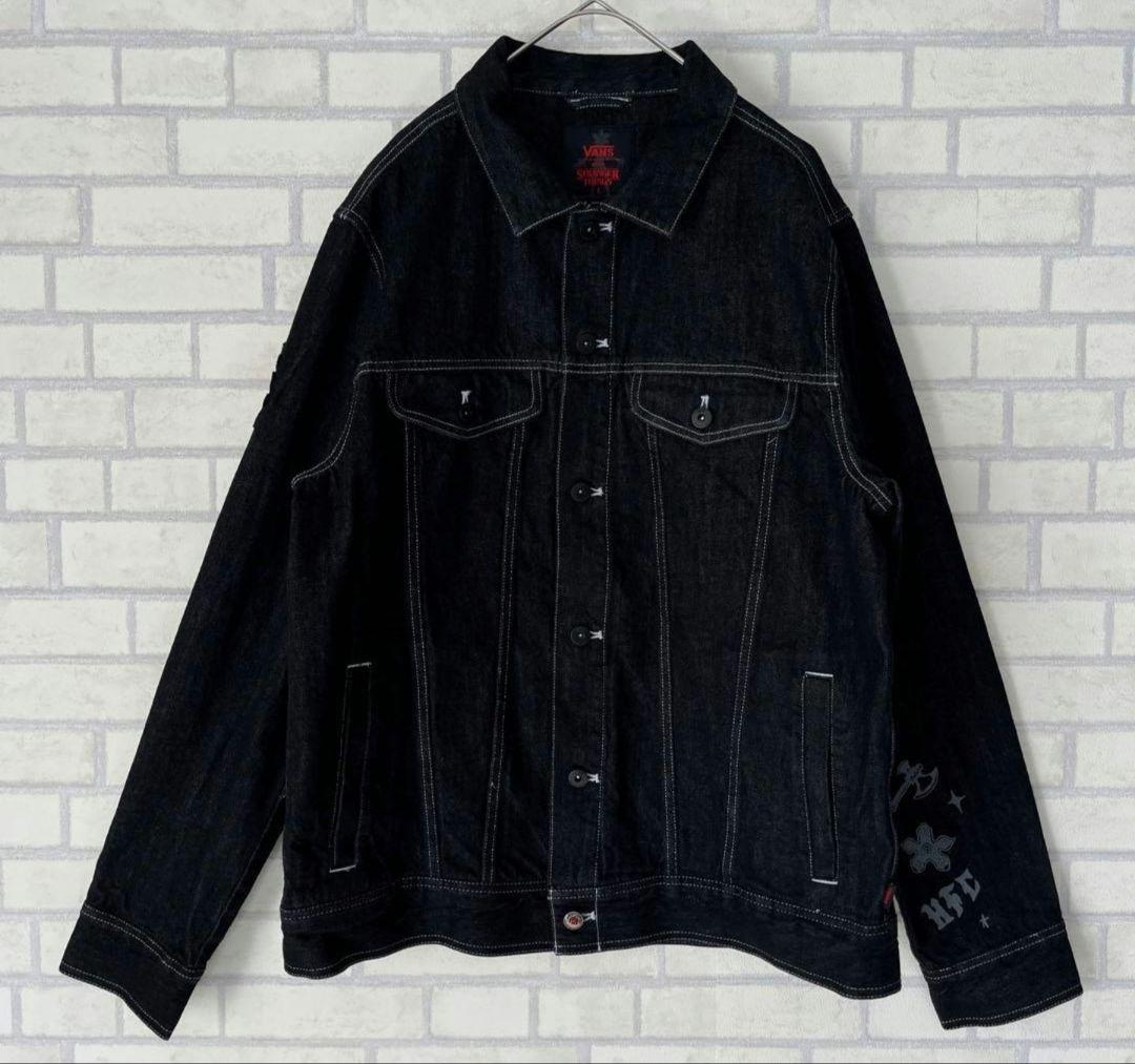 ●VANS ストレンジャーシングスHellfire Club デニムジャケット