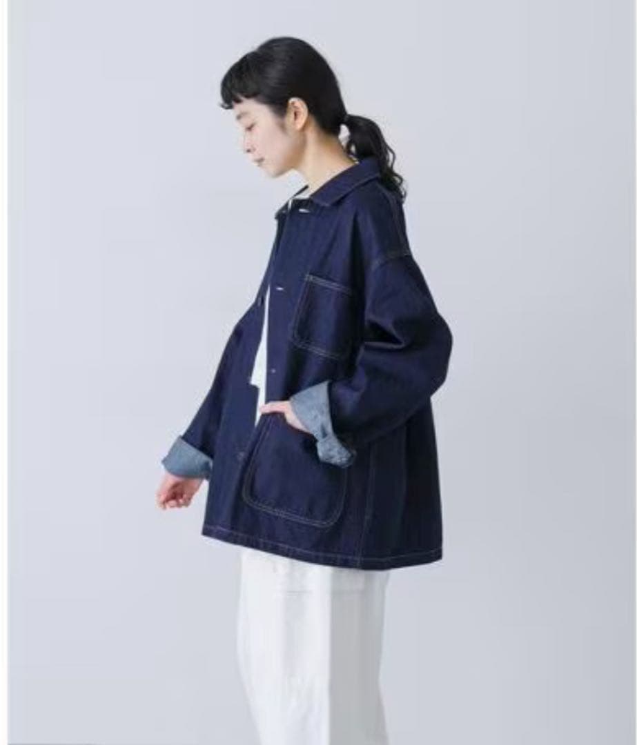 かぐれ 『ユニセックス』デニムカバーオール
