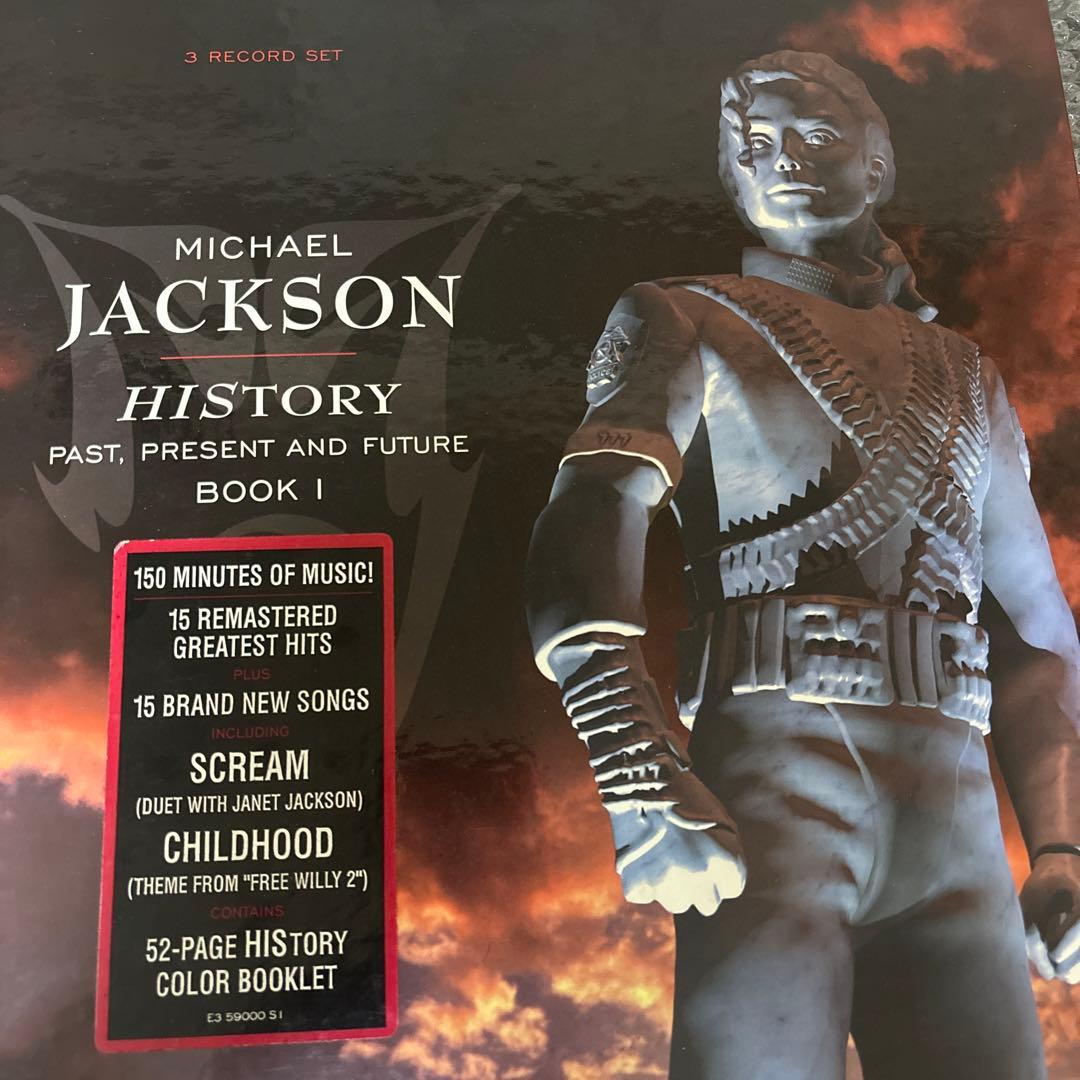 MICHAEL JACKSON/HISTORYレコード3枚組新品未使用