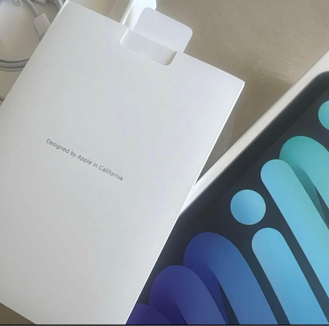 【美品！】iPad mini 第6世代256GB Wi-Fi（透明ケース付き）