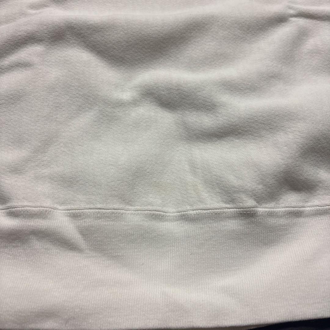 80s リバースウィーブ ホワイト　目無し　Lサイズ　　　Champion