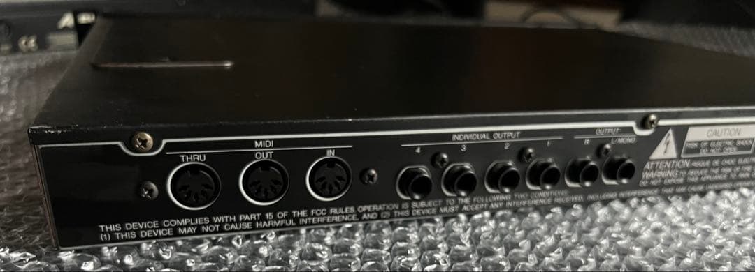 【希少】動作品YAMAHA TG500音源モジュール