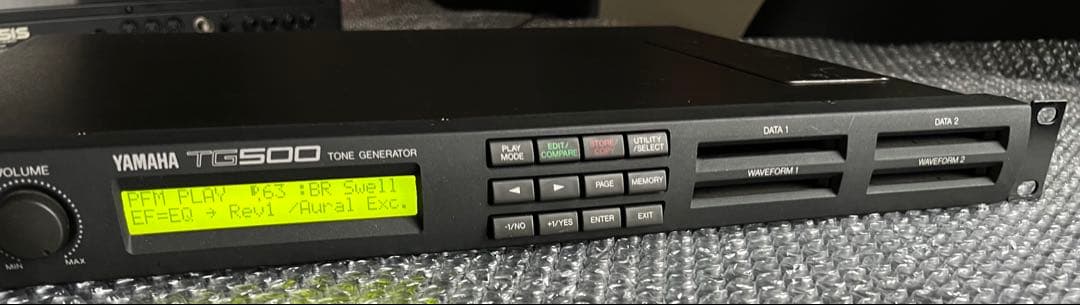 【希少】動作品YAMAHA TG500音源モジュール