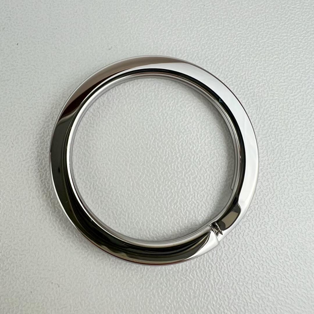 新品　HERMES エルメス　キーホルダー シュヴァル　キーリング　シルバー