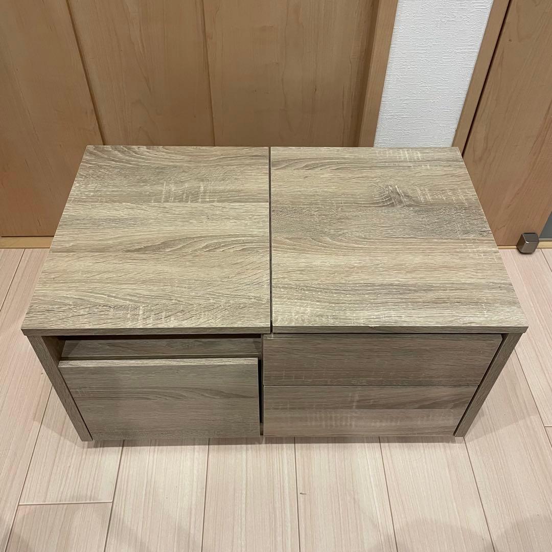 m*a様 LOWYA ドレッサー テーブル センターテーブルネストテーブル