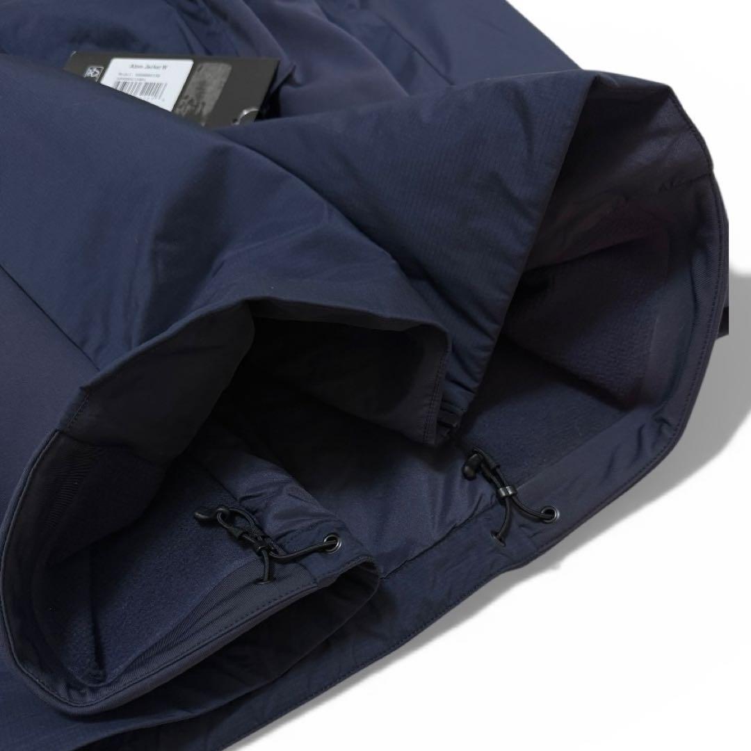 【新品】ARC’TERYX アトムジャケット XL ブラックサファイア 正規品