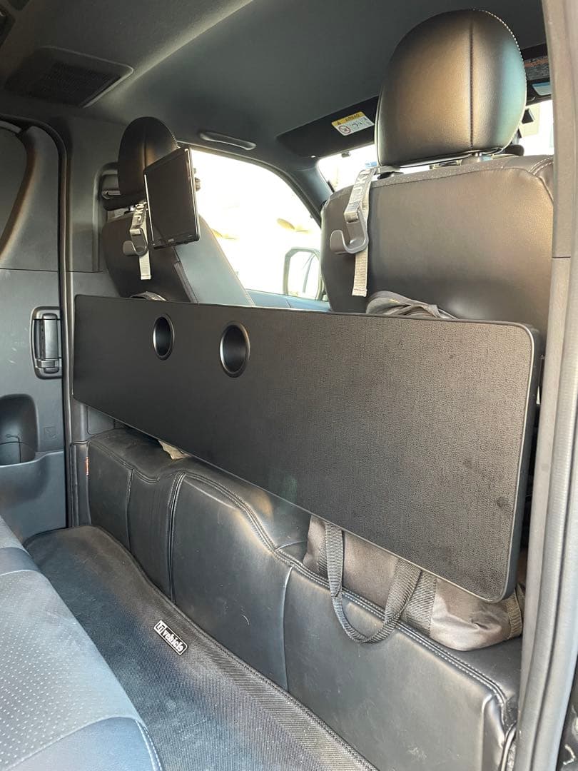 HTM☆さん　1月下旬以降分 ハイエース　折り畳み　セカンドテーブル　金具のみ