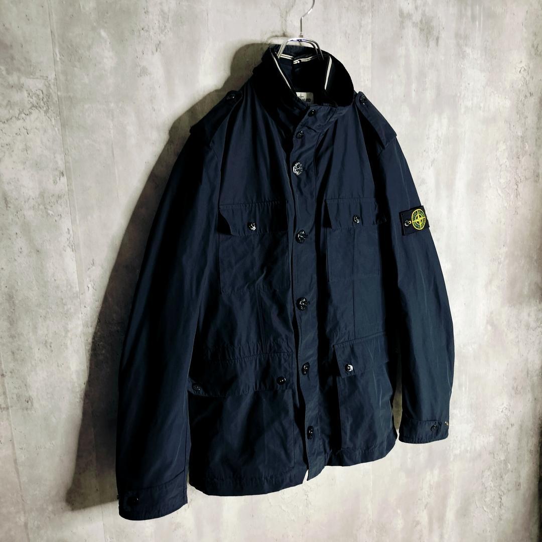 13SS ストーンアイランド マイクロレップス ミリタリージャケット M65 L
