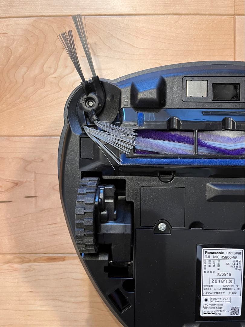 未使用に近い　Panasonic ロボット掃除機 RULO MC-RS800