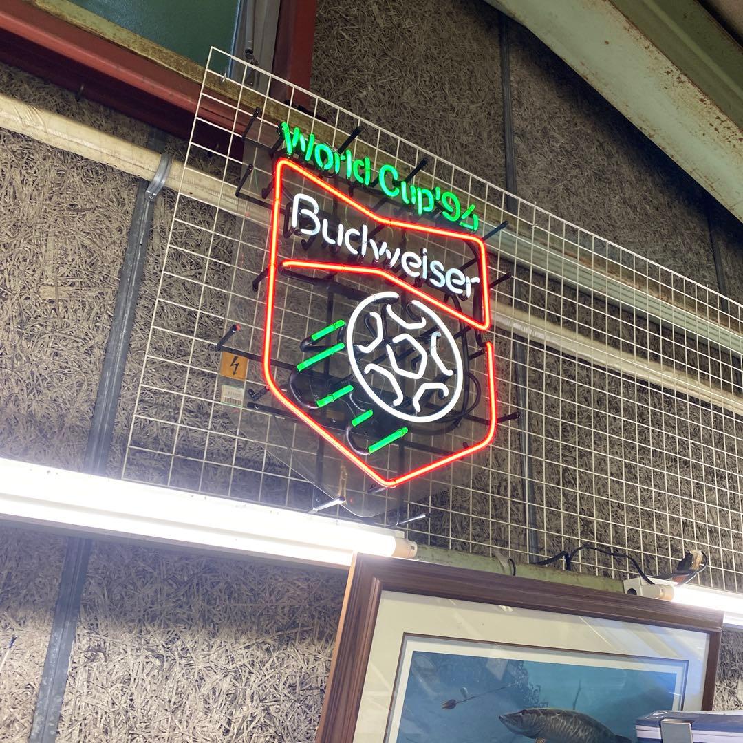 け*ん様 Budweiser 94 World Cup バドワイザー ネオンサイ