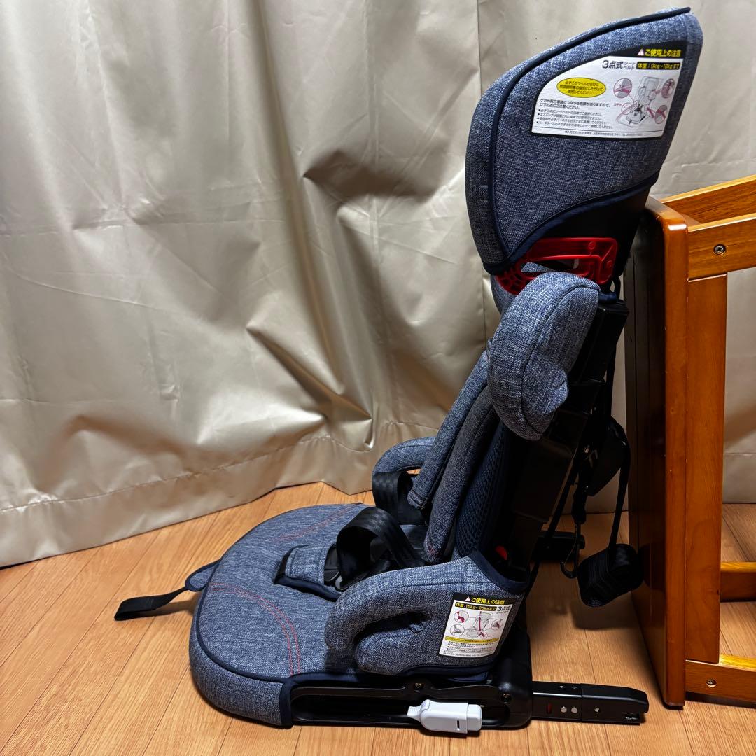 【極美品】日本育児 トラベルベスト EC Fix 軽量 コンパクト ISOFIX