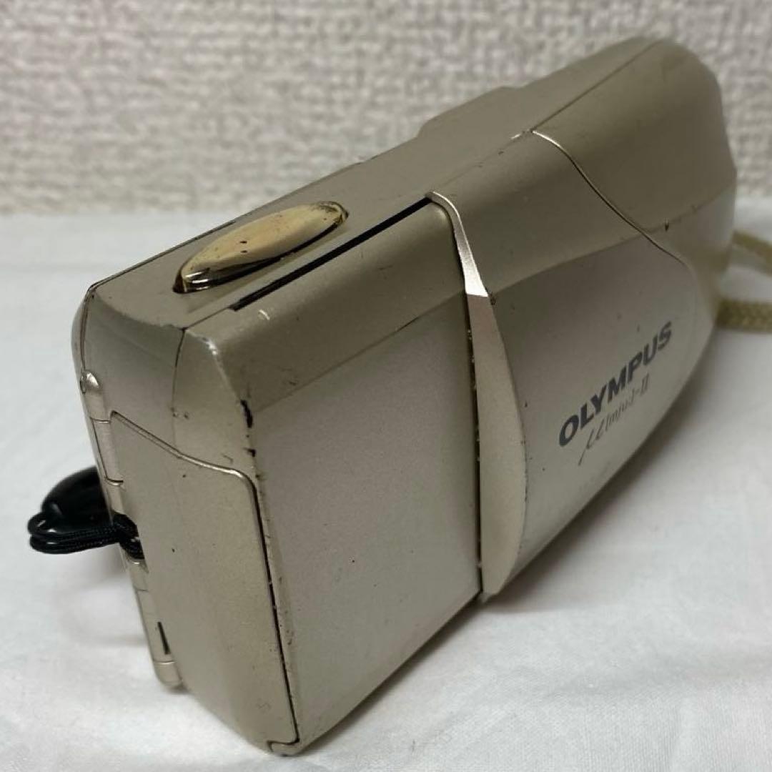 オリンパス μ mju-II ミュー2 コンパクトフィルムカメラ 訳あり