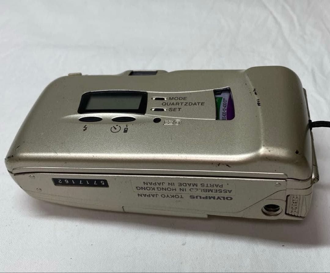 オリンパス μ mju-II ミュー2 コンパクトフィルムカメラ 訳あり