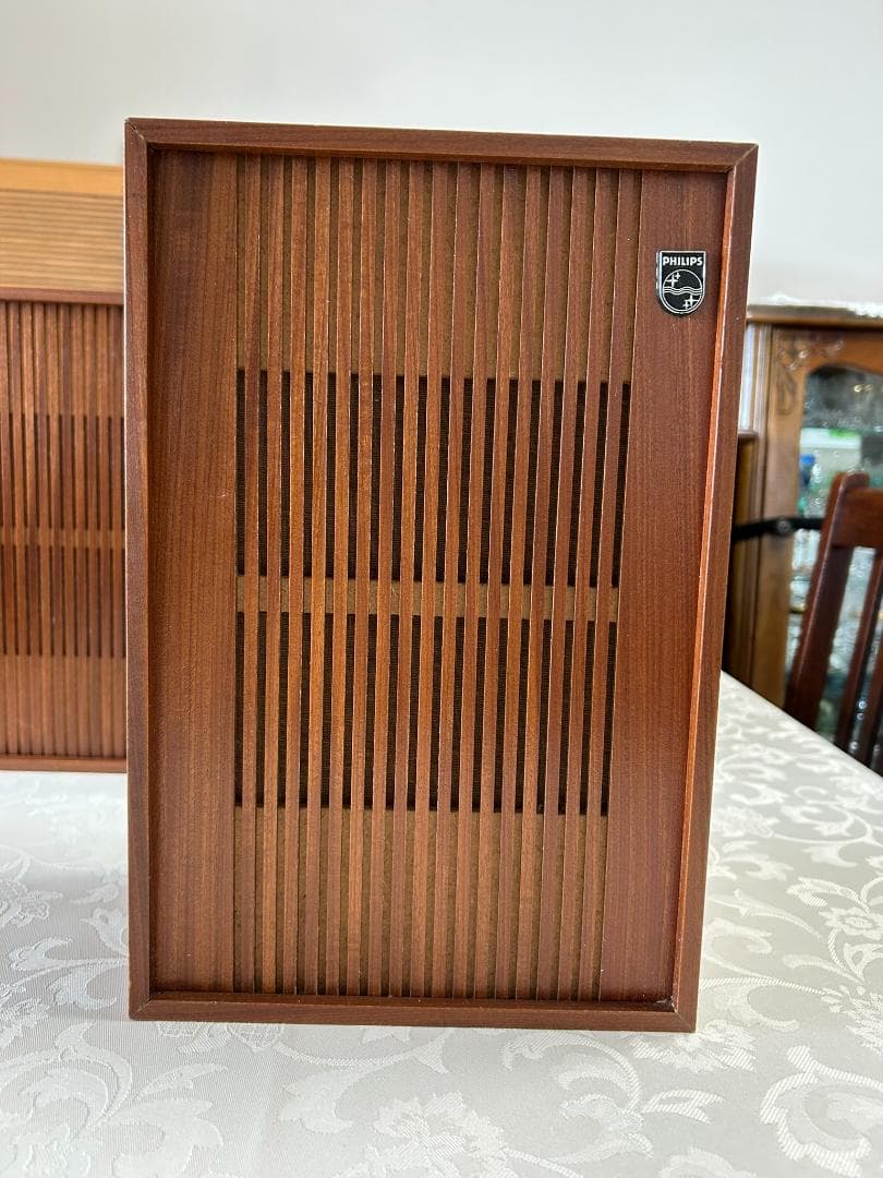 フィリップスPHILIPSオリジナル1970年代 スピーカー　ペア美品