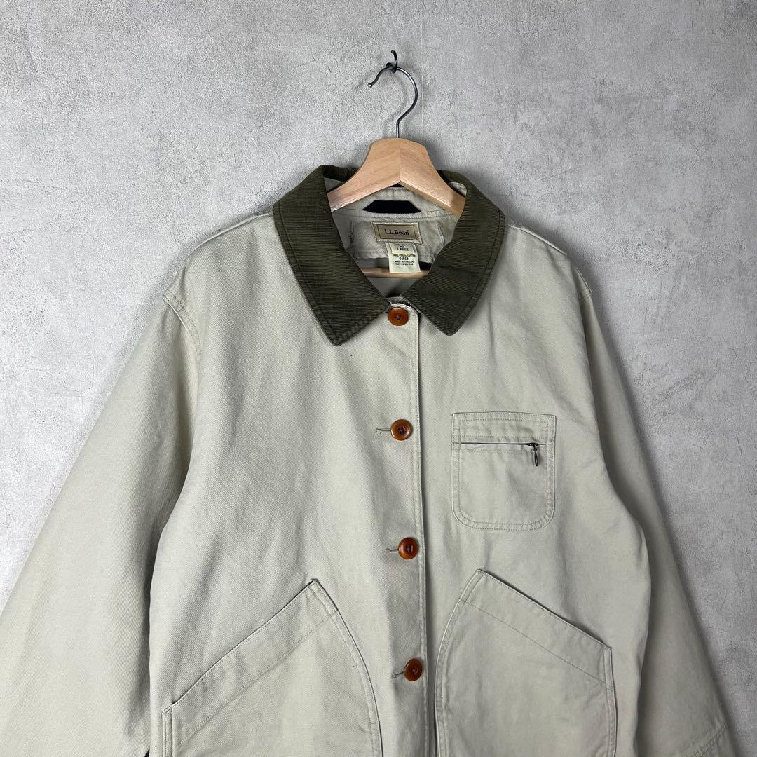 L.L.Bean エルエルビーン ハンティングジャケット カバーオール Lサイズ