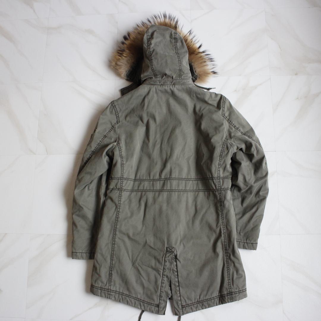 BURBERRY BLACK LABEL モッズ ミリタリーコート Mサイズ