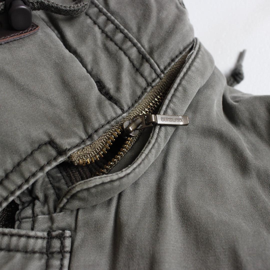 BURBERRY BLACK LABEL モッズ ミリタリーコート Mサイズ