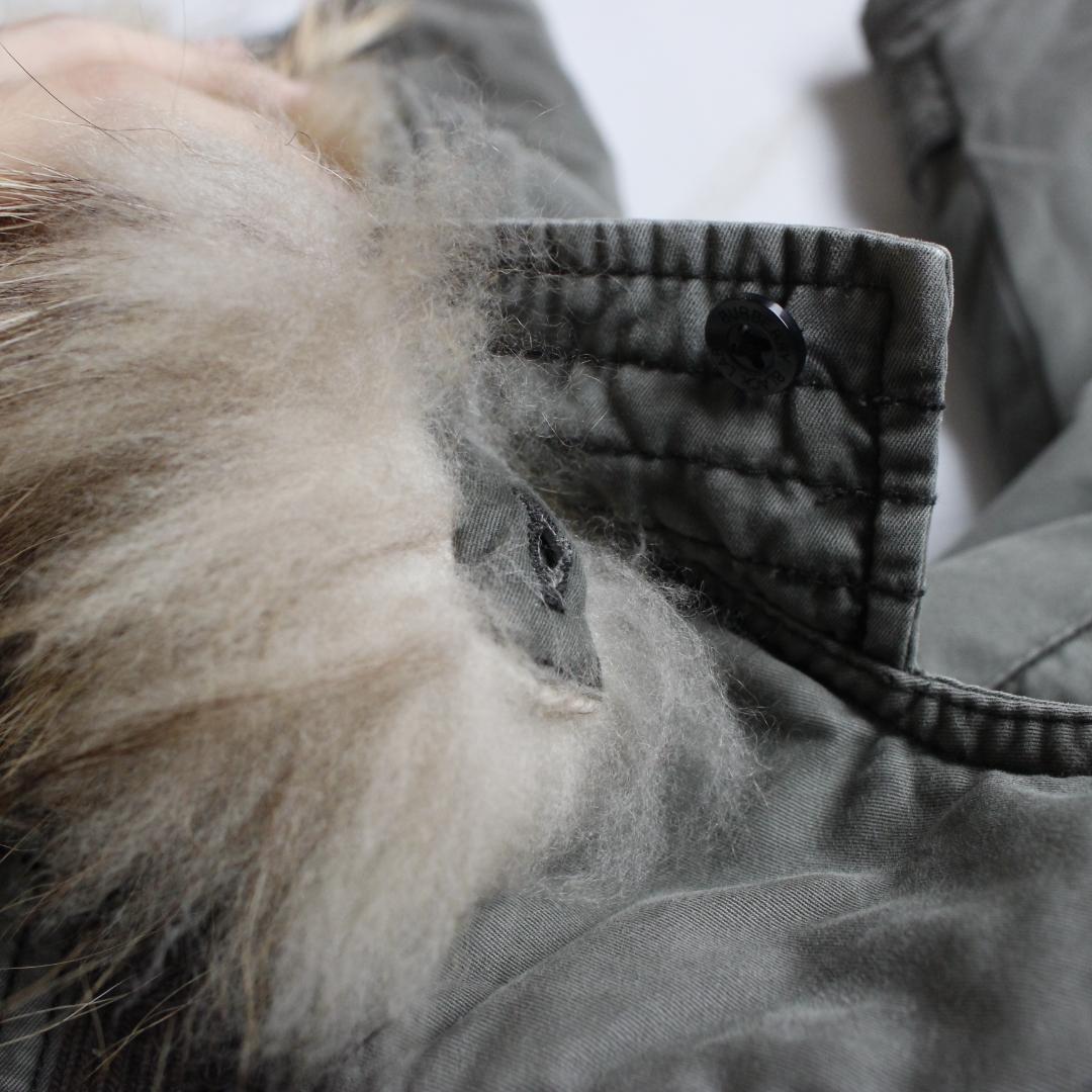 BURBERRY BLACK LABEL モッズ ミリタリーコート Mサイズ