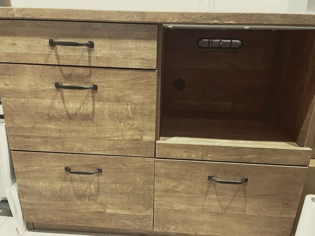 LOWYA ロウヤ　食器棚　キッチンボード