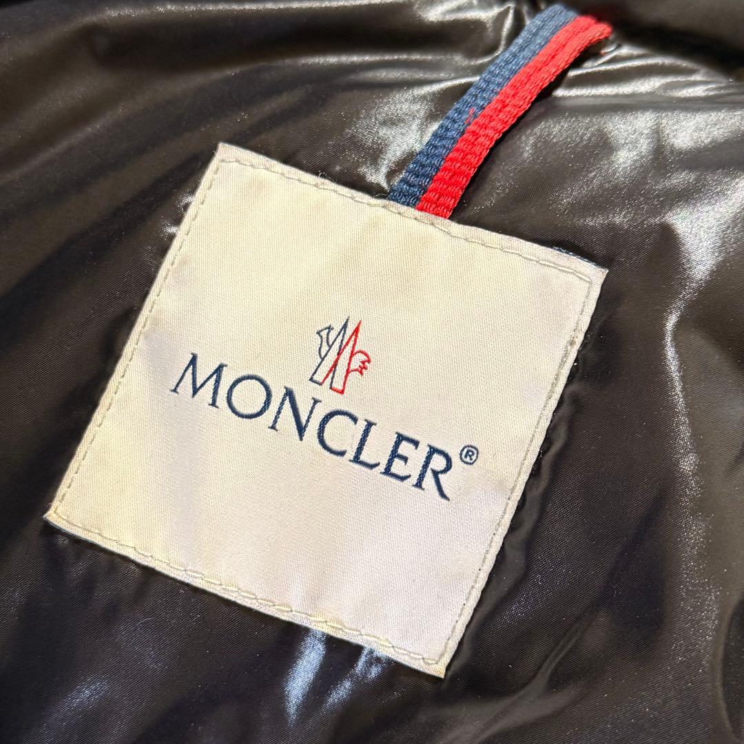 美品■MONCLER ブラック ダウンジャケット NEUVIC 0 メンズS
