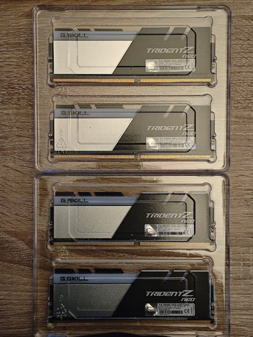 G.Skill F4-3600C16Q-32GTZNC 32GB 領収書付