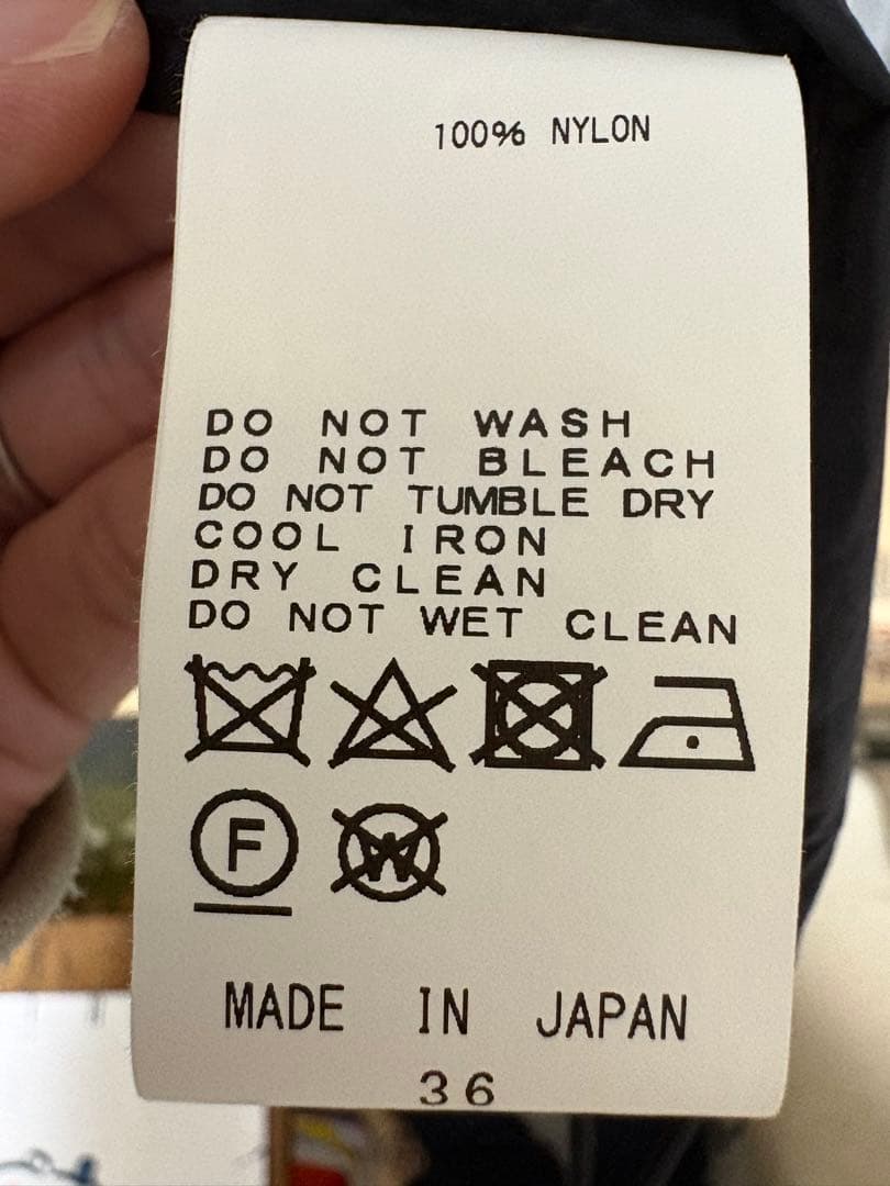 CINOH NYLON HOODIE BLOUSON チノ ナイロン フーディ