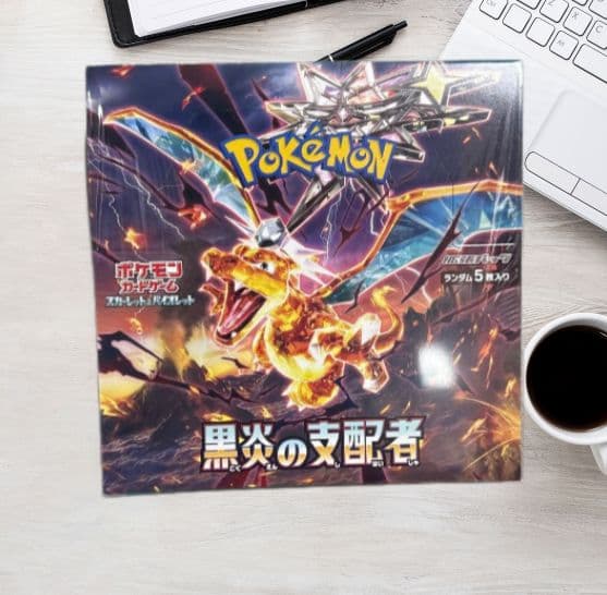 【新品未開封】黒炎の支配者　ボックス　box シュリンク付き ポケカ