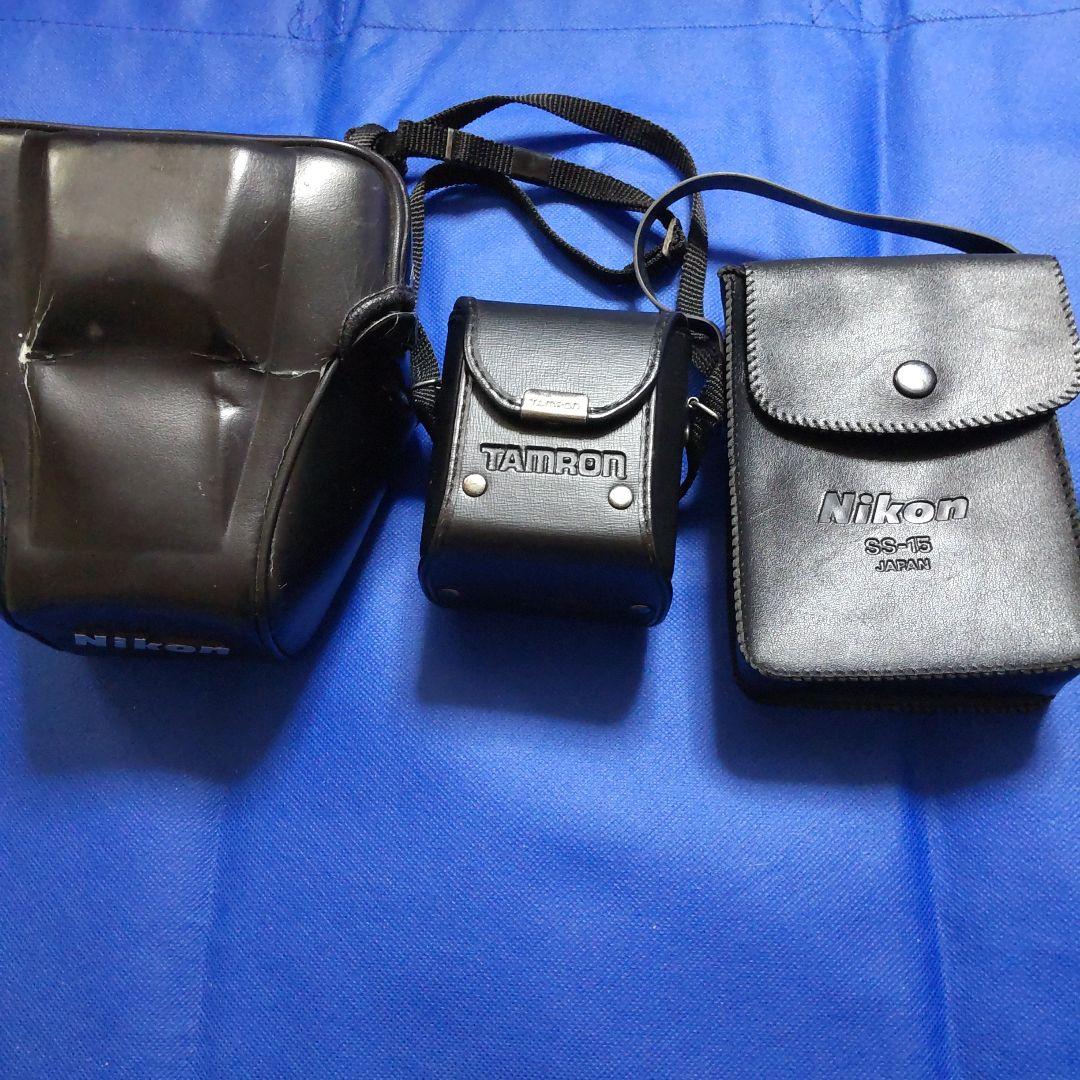 ニコン F-501 一眼レフフィルムカメラ 他 スピードライト、ズームレンズ付き